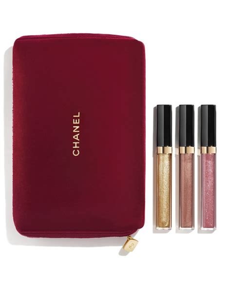 chanel lipgloss gift set|chanel gift sets clearance.